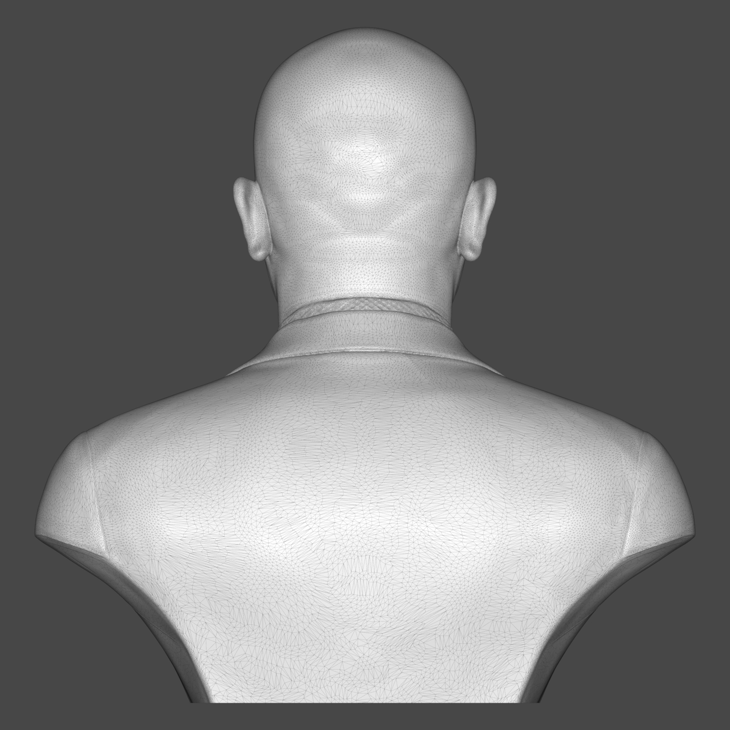 Samuel L. Jackson 3D Printable Bust 3D Model