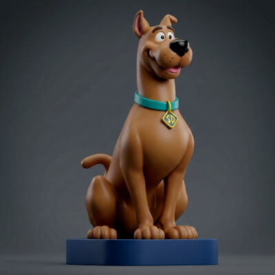 Scooby-Doo 3D Printable Figurine