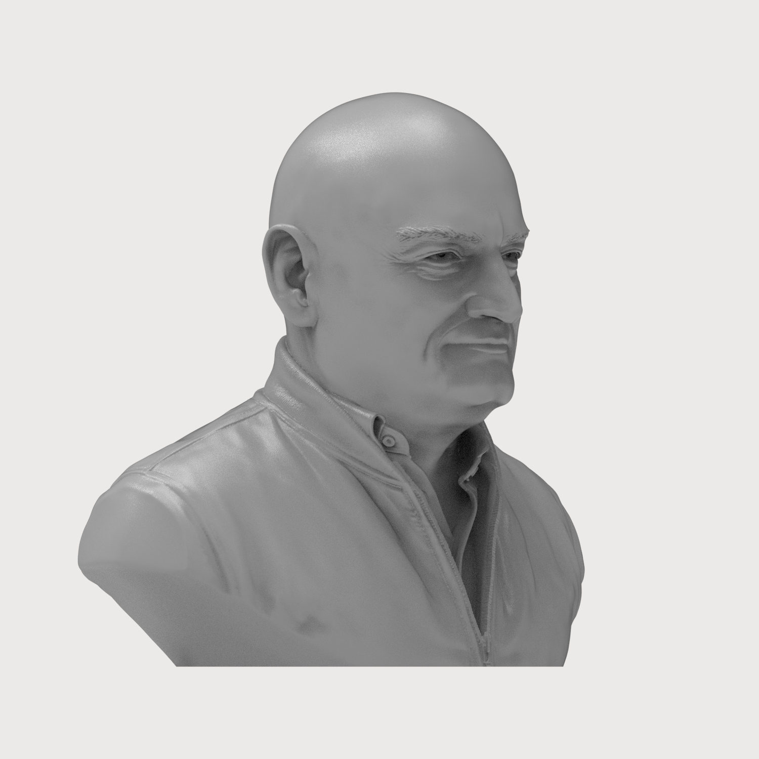 Scott Kelly US Astronaut Bust 3D Model