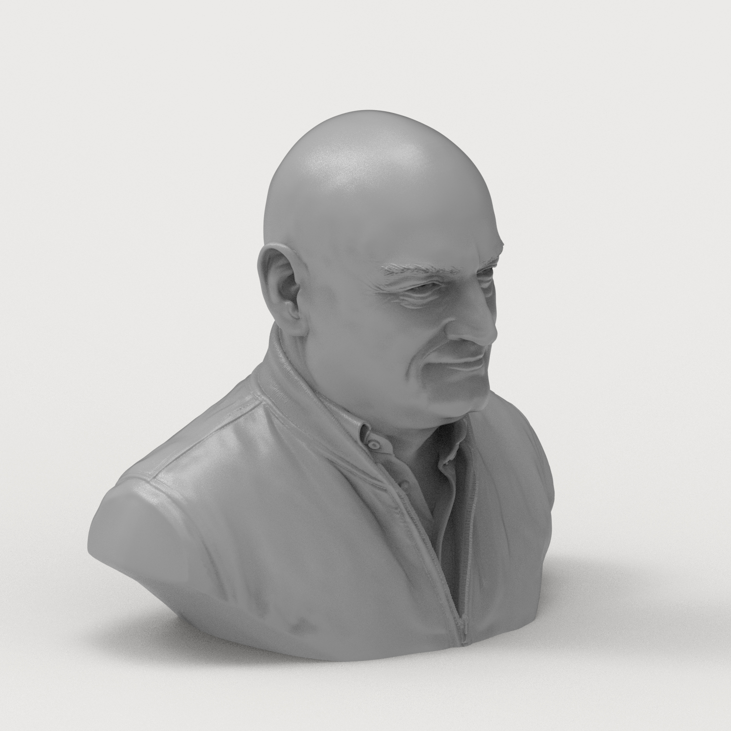 Scott Kelly US Astronaut Bust 3D Model