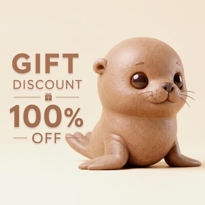 Seal 3D Print Model