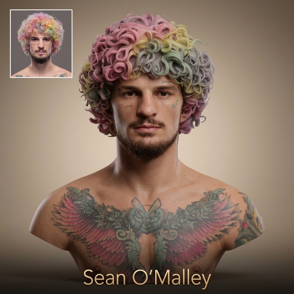 Sean OMalley 3D Printable Bust 3D Model