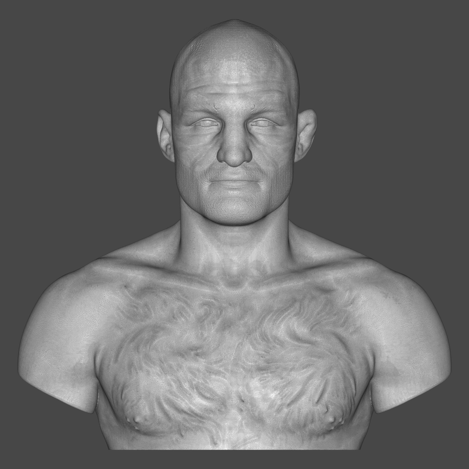 Sean Strickland 3D Printable Bust 3D Model