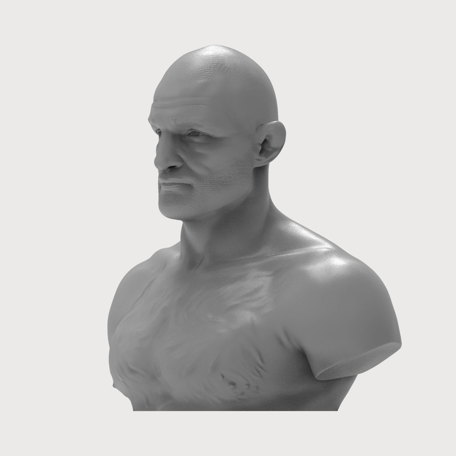 Sean Strickland 3D Printable Bust 3D Model