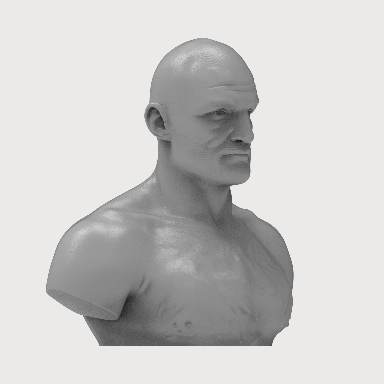 Sean Strickland 3D Printable Bust 3D Model