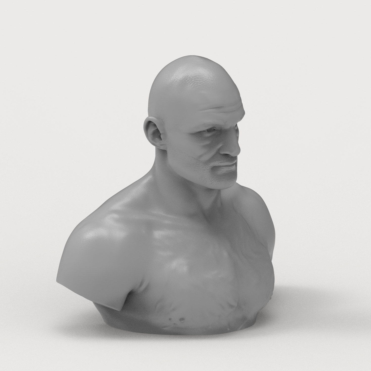 Sean Strickland 3D Printable Bust 3D Model