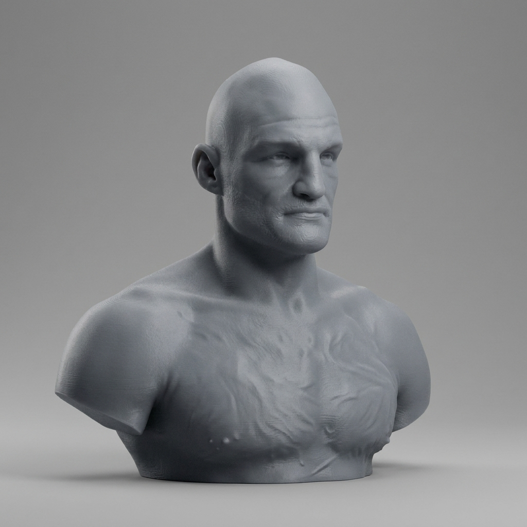 Sean Strickland 3D Printable Bust 3D Model