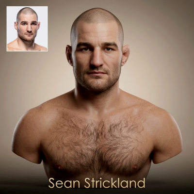 Sean Strickland 3D Printable Bust