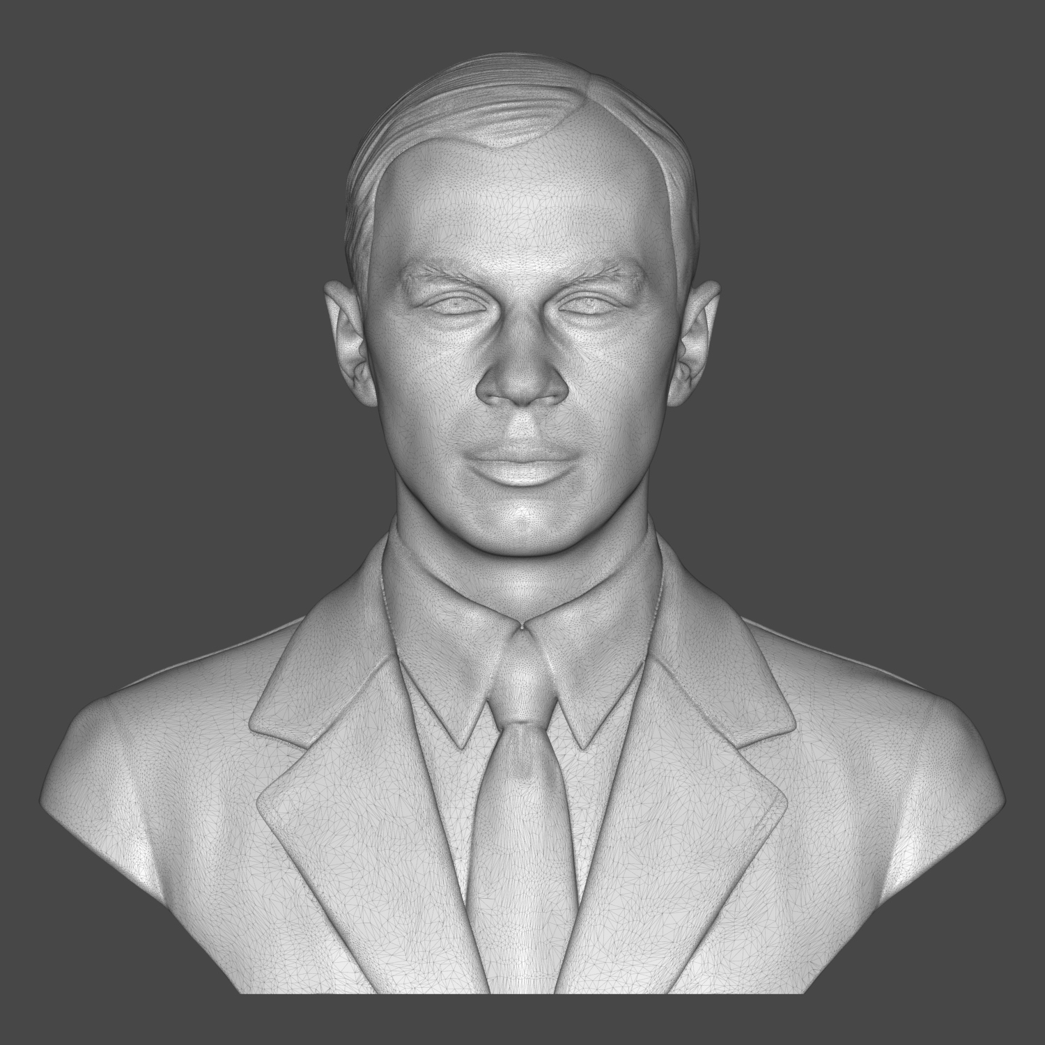 Sergei Prokofiev 3D Printable Bust 3D Model