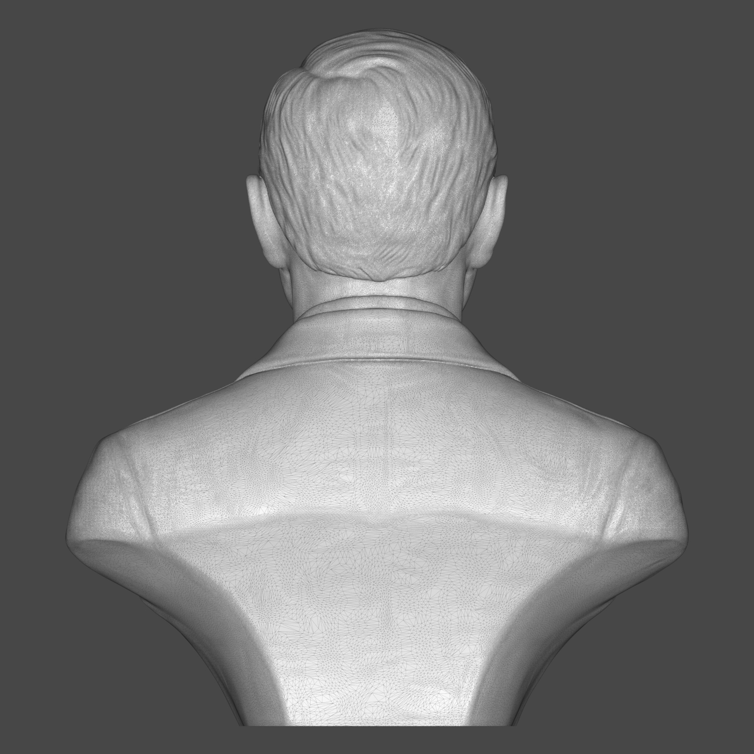 Sir Arthur Conan Doyle 3D Printable Bust 3D Model