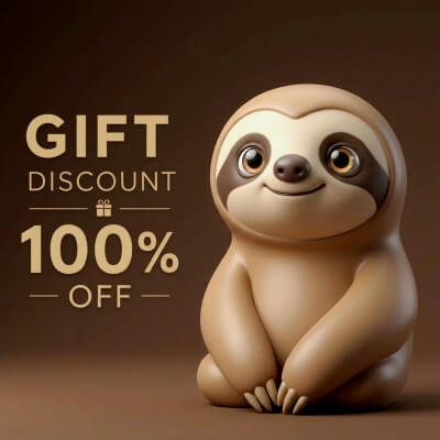 Sloth Figurine 3D Printable