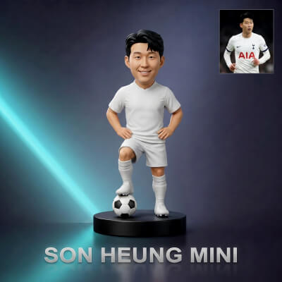 Son Heung-min Footballer Figurine 3D Print Model