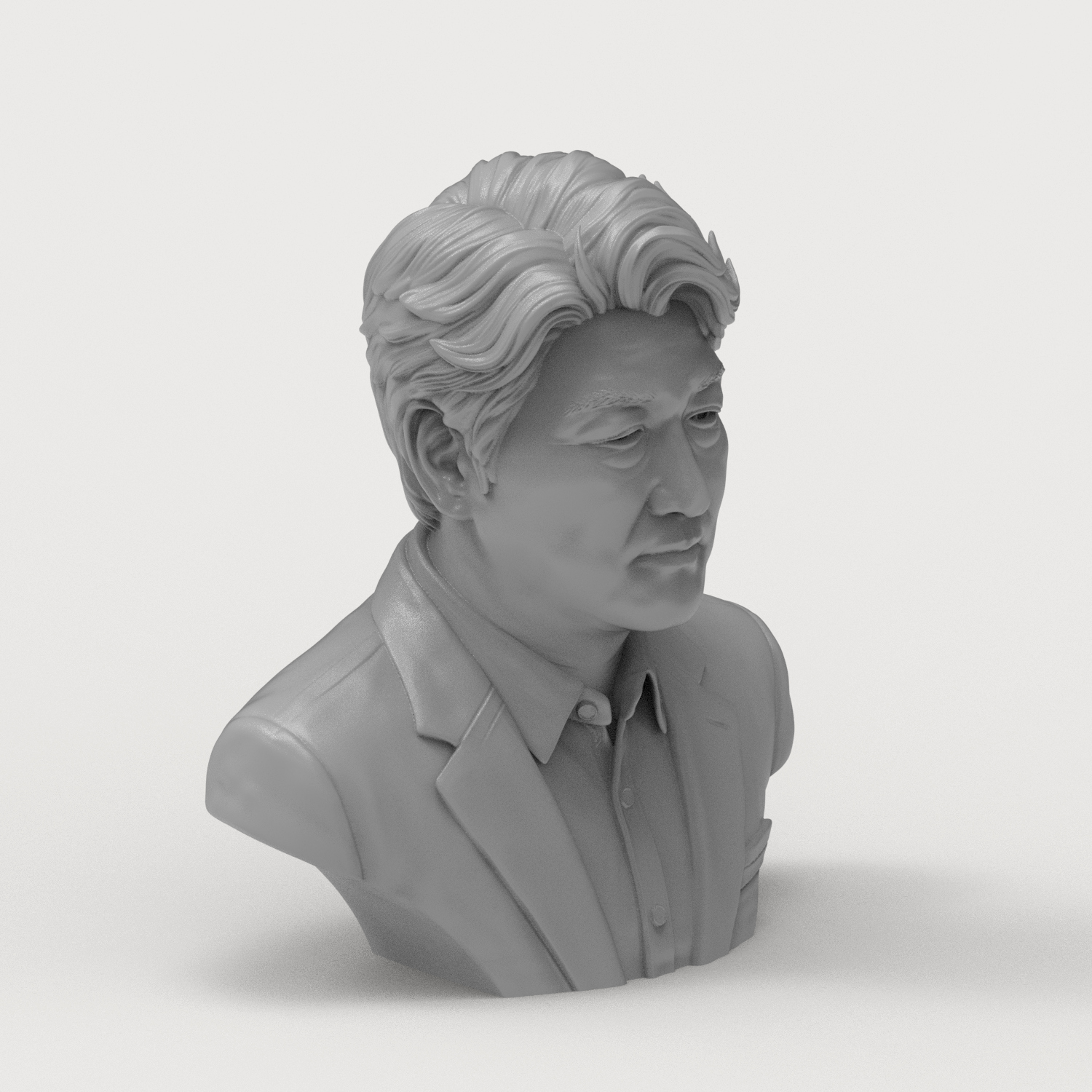 Song Kang Ho Bust 3D Printable Model 3D Model