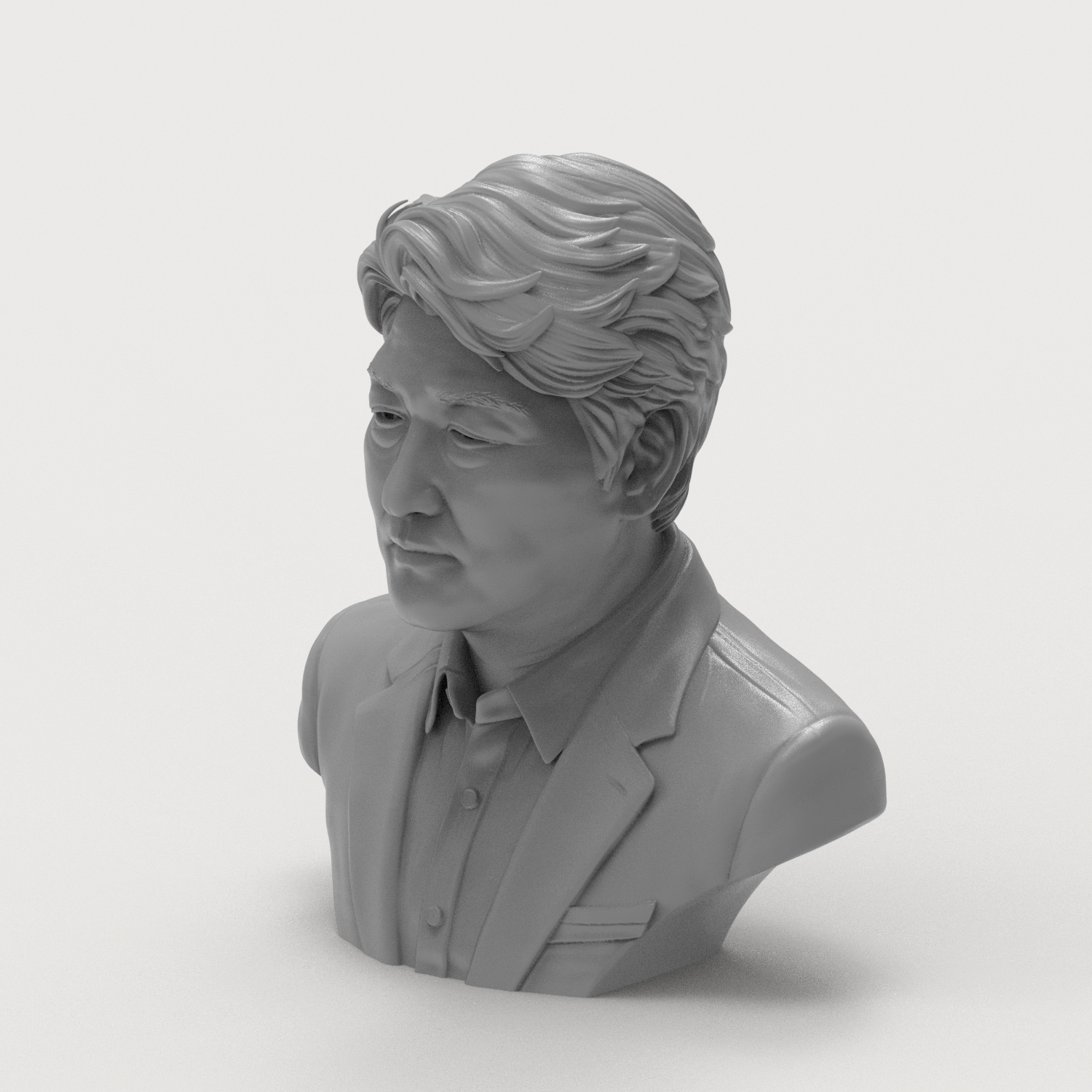 Song Kang Ho Bust 3D Printable Model 3D Model