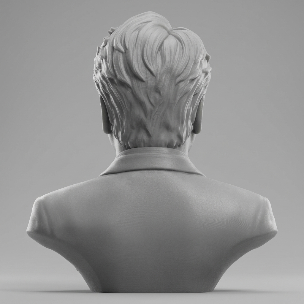 Song Kang Ho Bust 3D Printable Model 3D Model