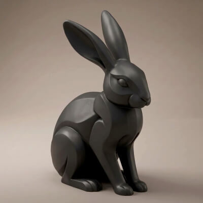 Bunny 3D Print Model 3D Print Model