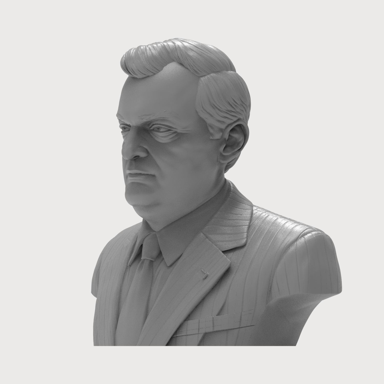 Stanley Kubrick Bust 3D Printable 3D Model