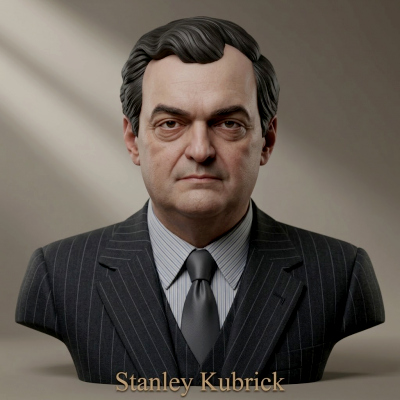 Stanley Kubrick Bust 3D Printable