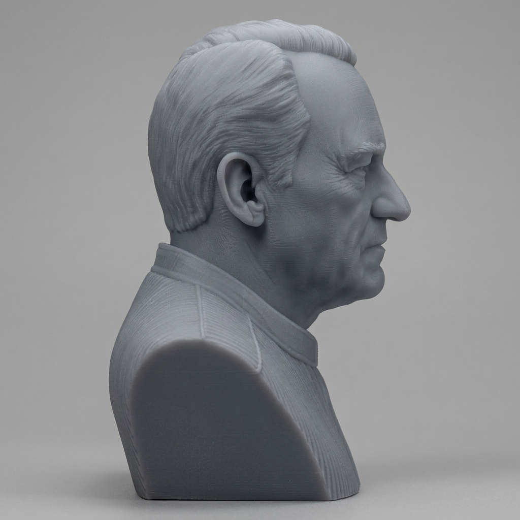 Stellan Skarsg&aringrd 3D Printable Bust 3D Model