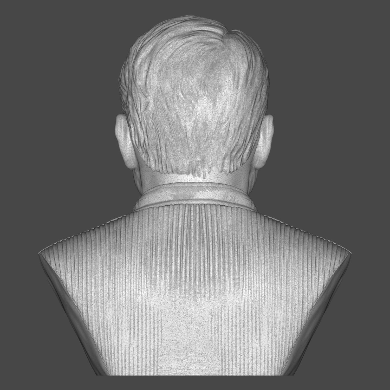 Stellan Skarsg&aringrd 3D Printable Bust 3D Model