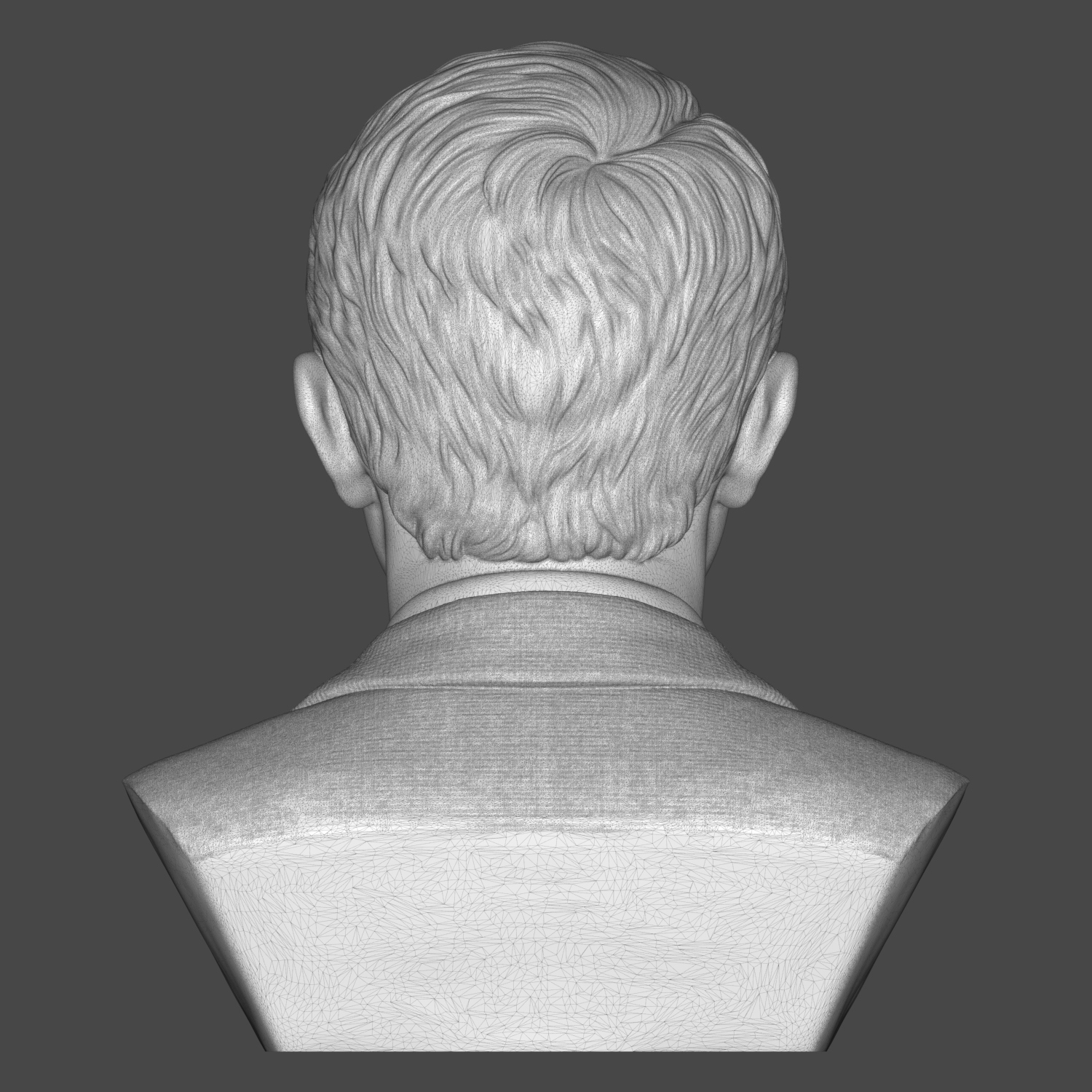 Steve McQueen 3D Printable Bust 3D Model