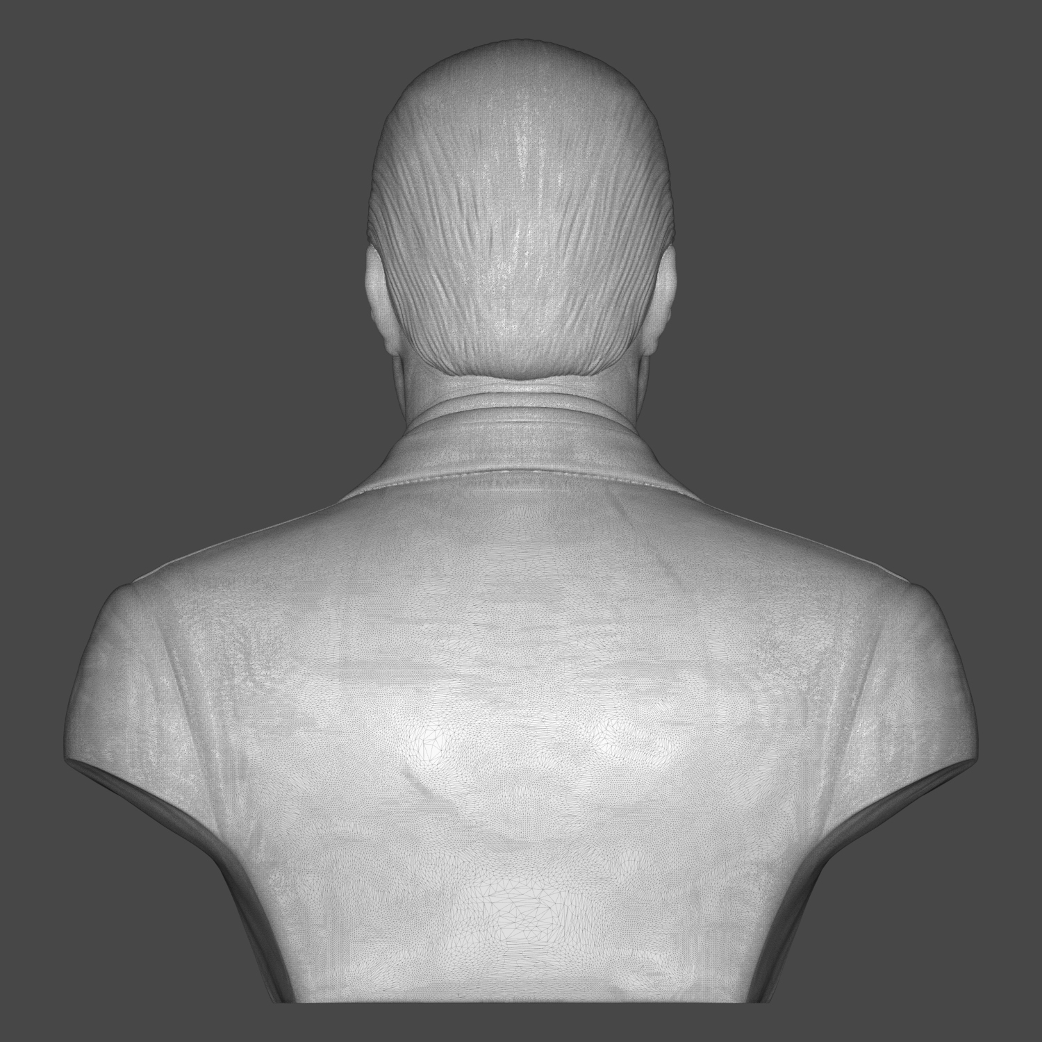 Steven Seagal Portrait Bust 3D Printable 3D Model
