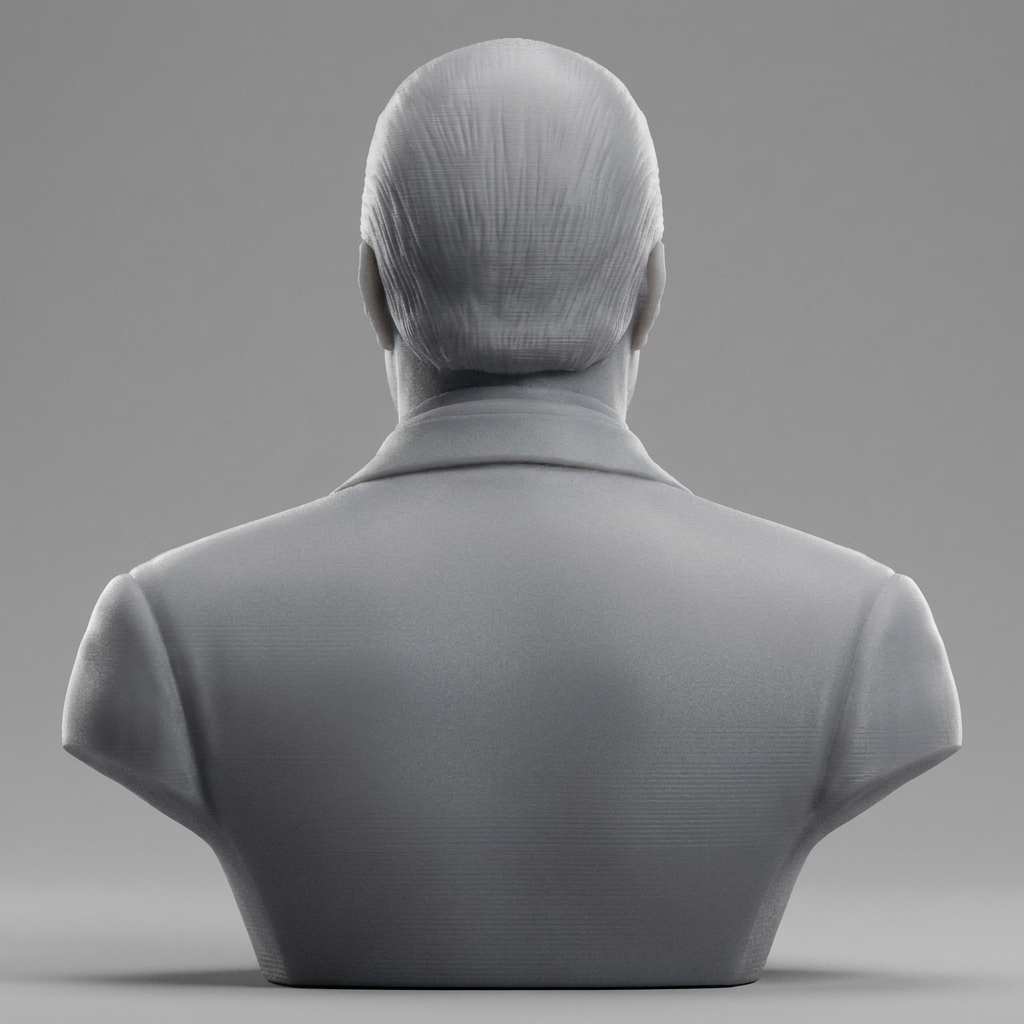 Steven Seagal Portrait Bust 3D Printable 3D Model