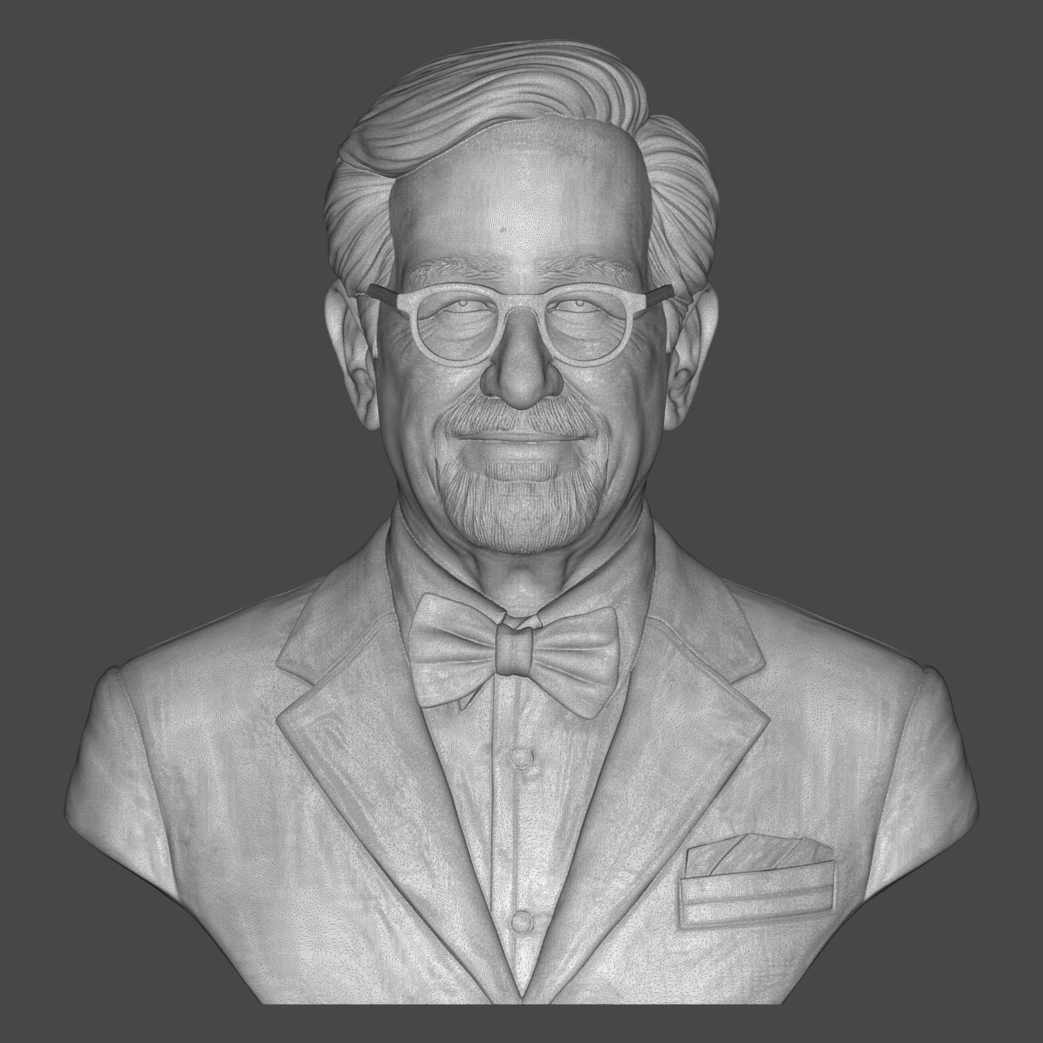 Steven Spielberg Bust 3D Printable 3D Model