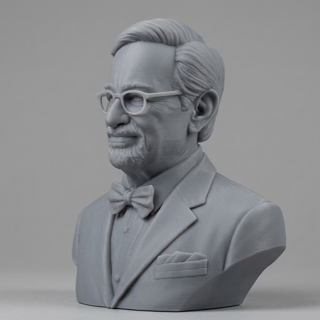 Steven Spielberg Bust 3D Printable 3D Model