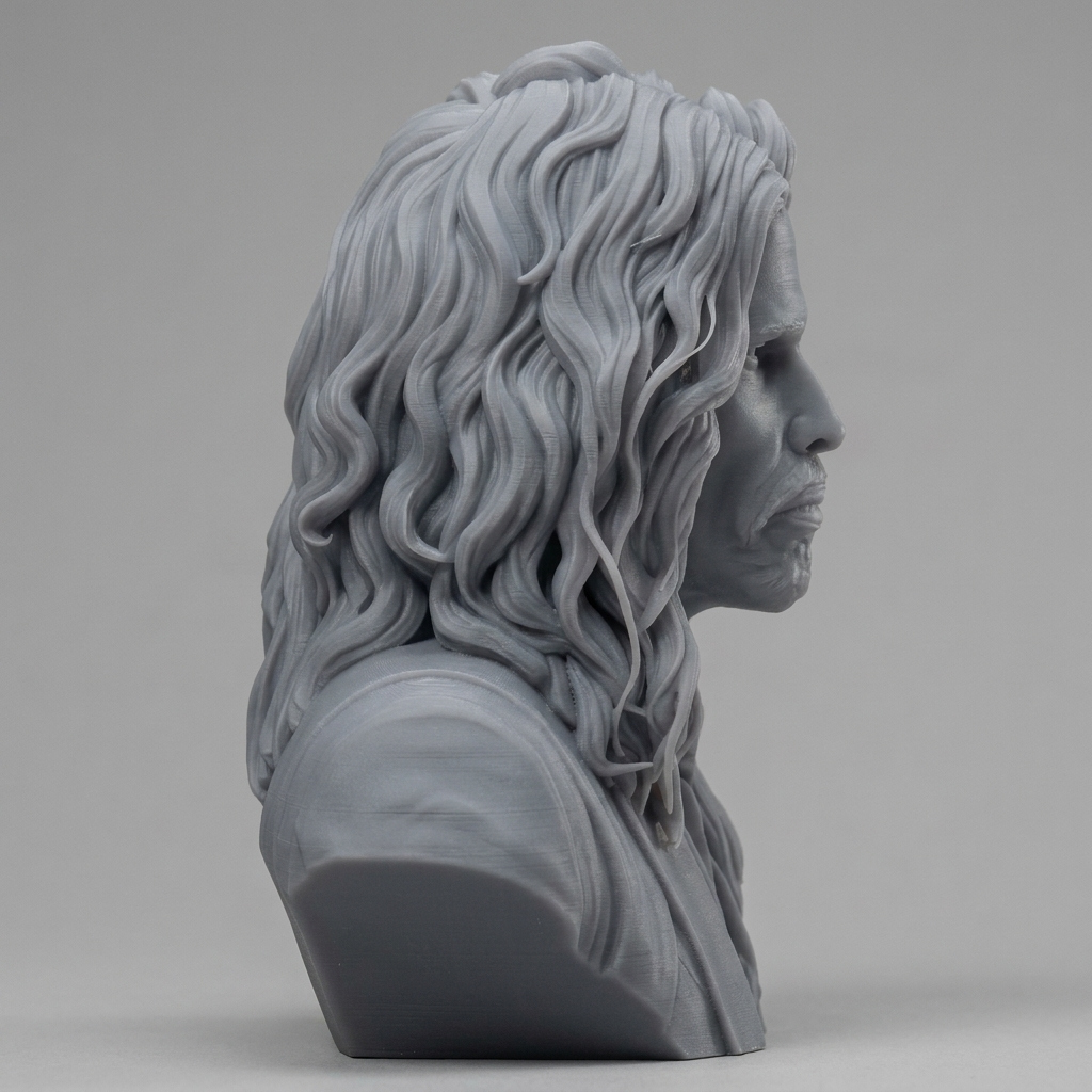 Steven Tyler 3D Printable Bust 3D Model