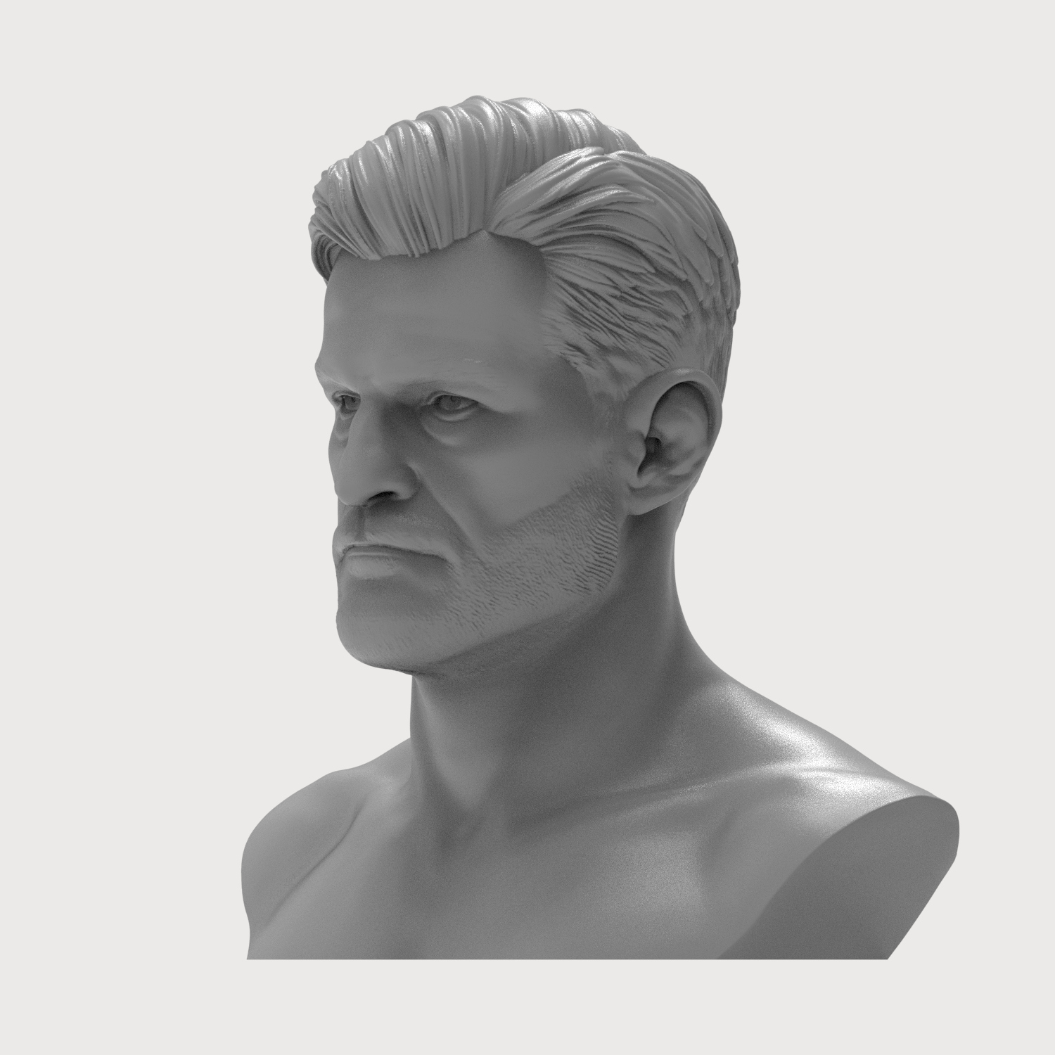 Stipe Miocic 3D Printable Bust 3D Model