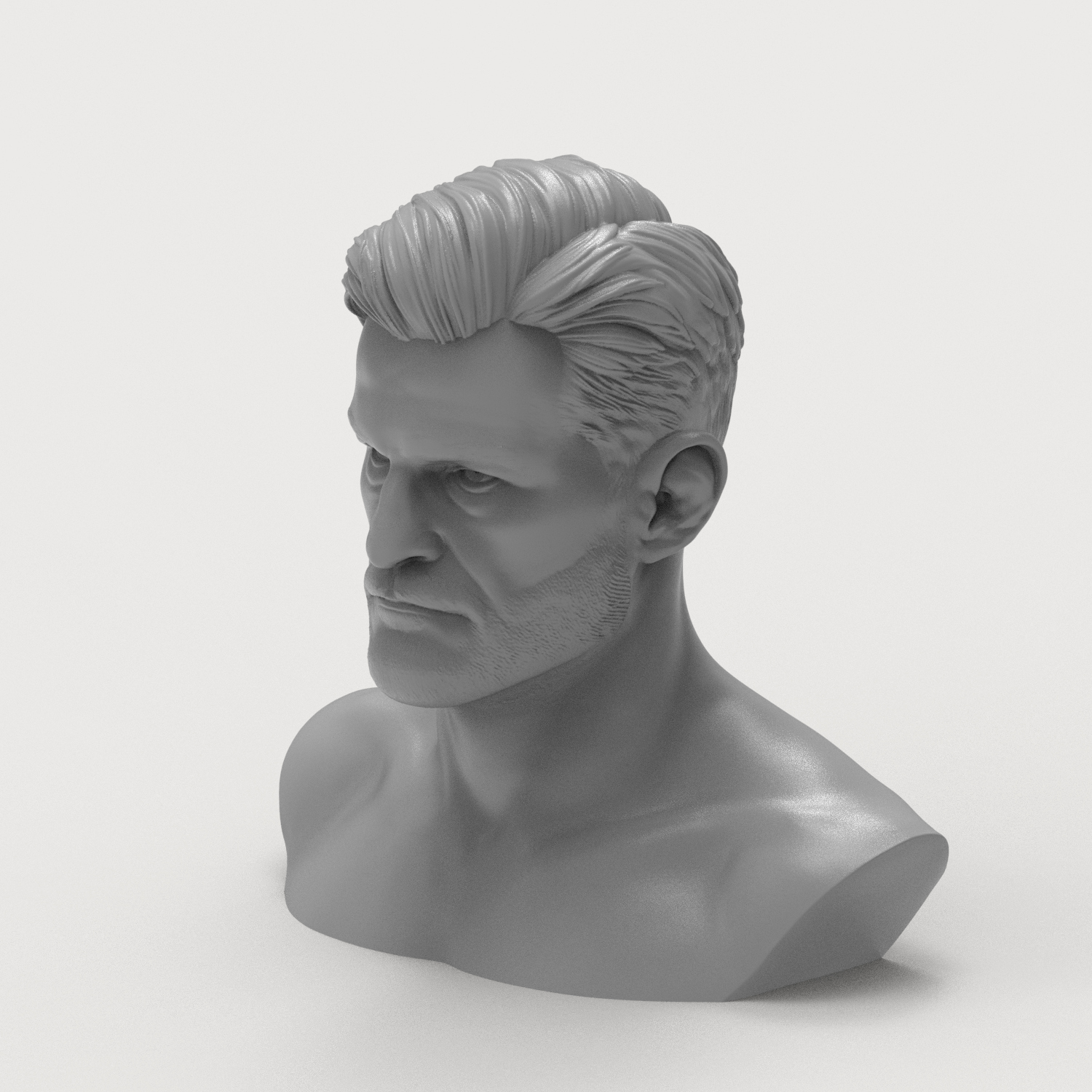 Stipe Miocic 3D Printable Bust 3D Model