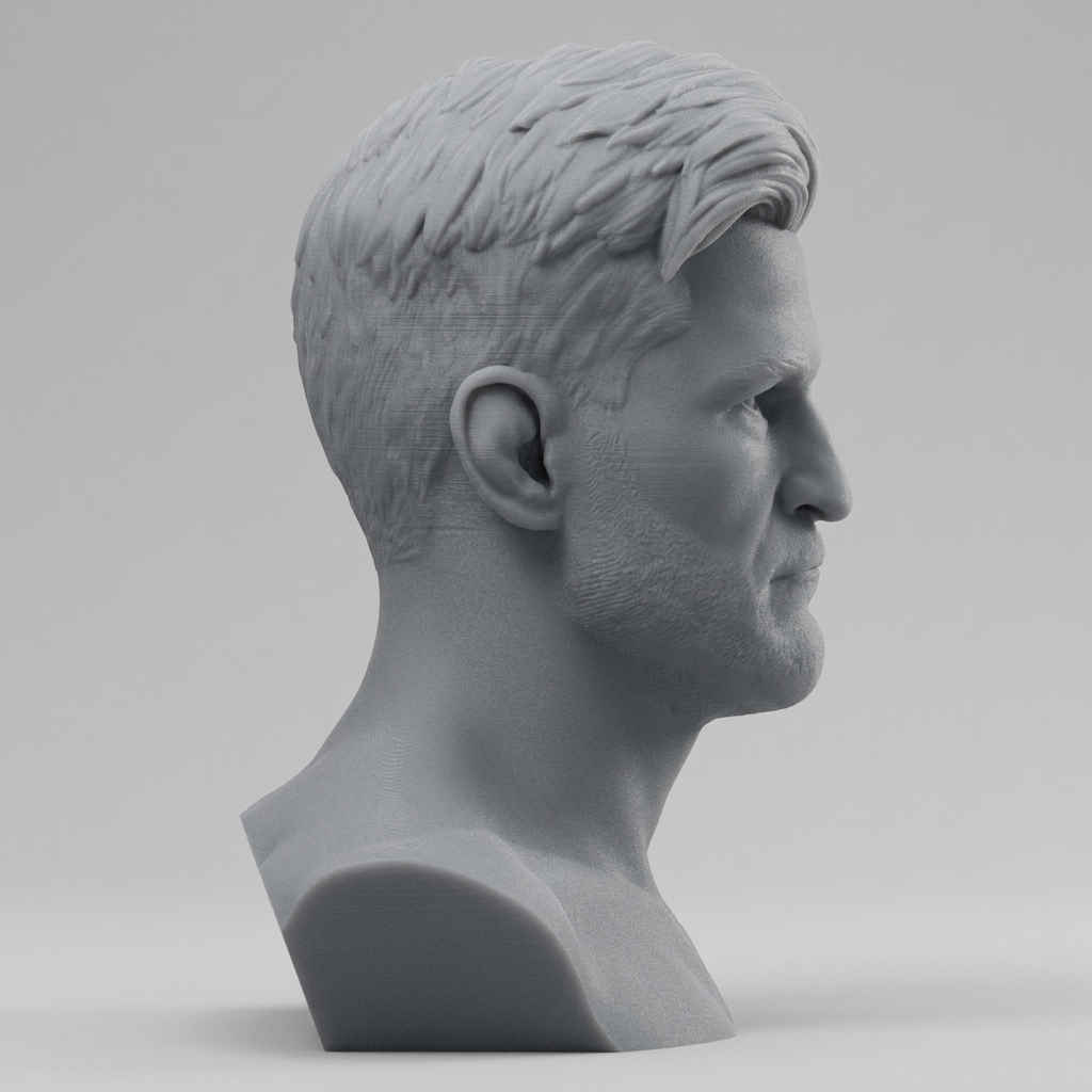 Stipe Miocic 3D Printable Bust 3D Model