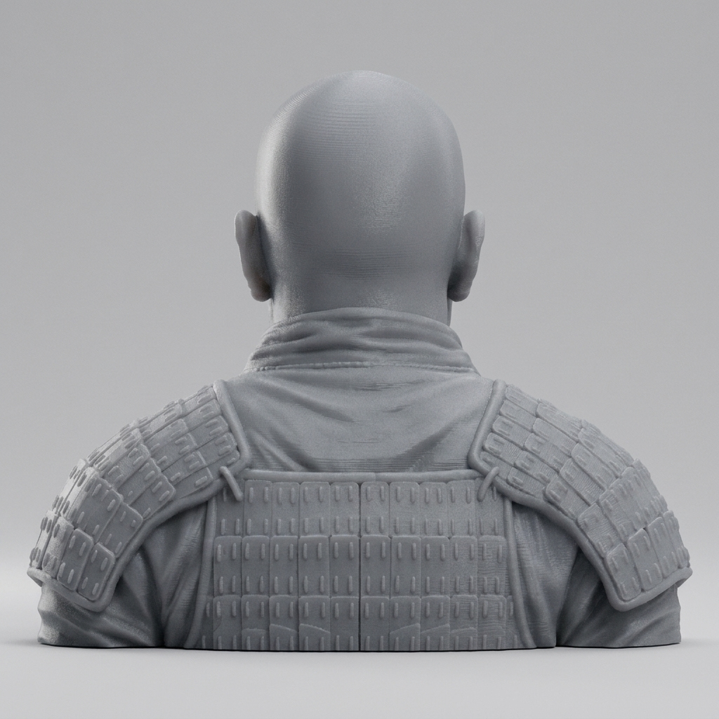 Subutai Mongol 3D Printable Bust 3D Model