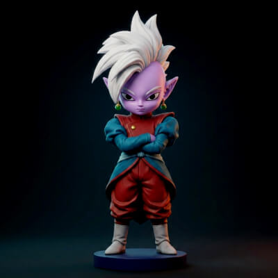 Supreme Kai Dragon Ball 3d Print Model