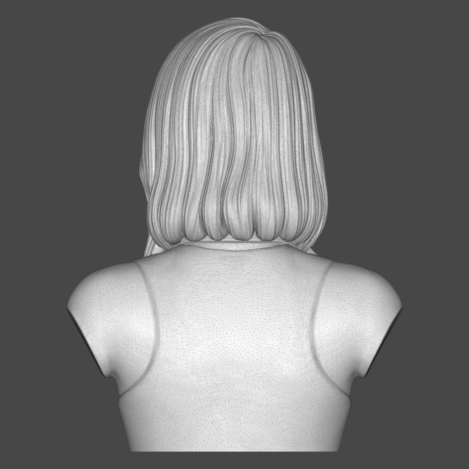 Taylor Swift 3D Printable Bust 3D Model