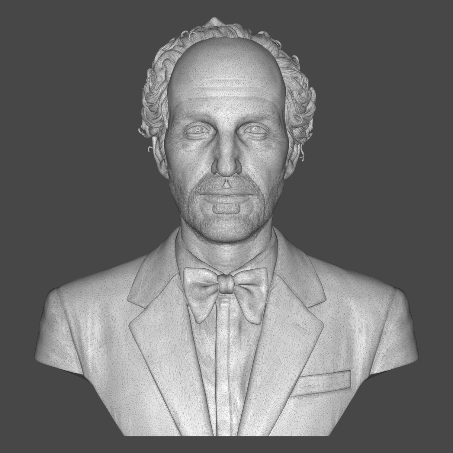 Thomas Bangalter Daft Punk 3D Printable Bust 3D Model