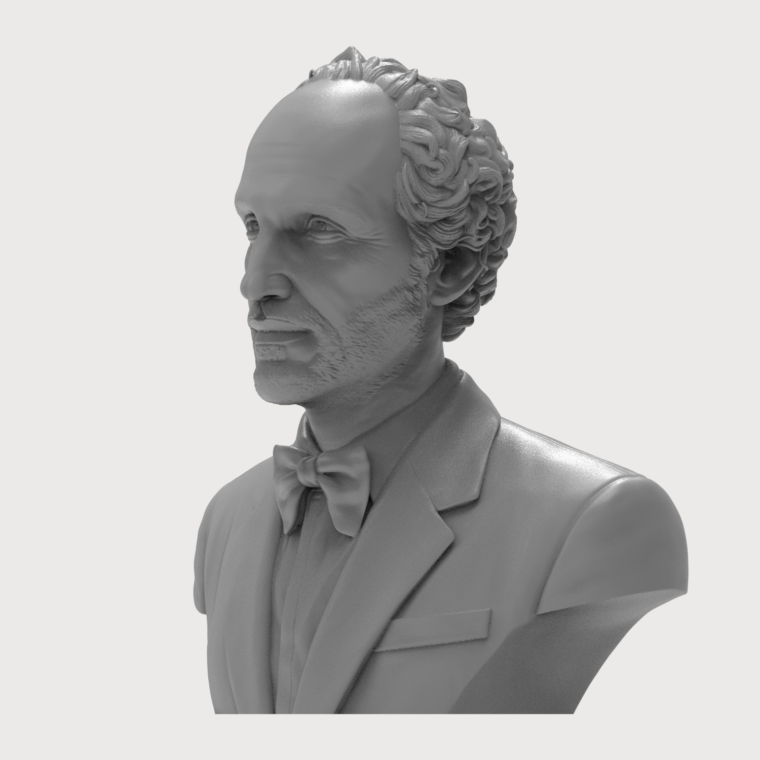 Thomas Bangalter Daft Punk 3D Printable Bust 3D Model