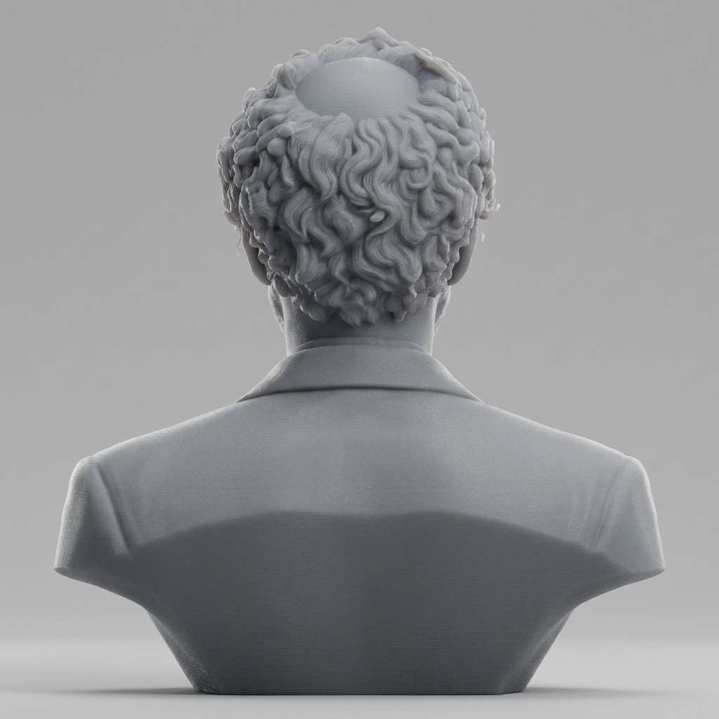Thomas Bangalter Daft Punk 3D Printable Bust 3D Model