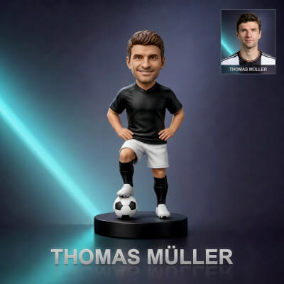 Thomas Müller Footballer Figurine 3D Print Model