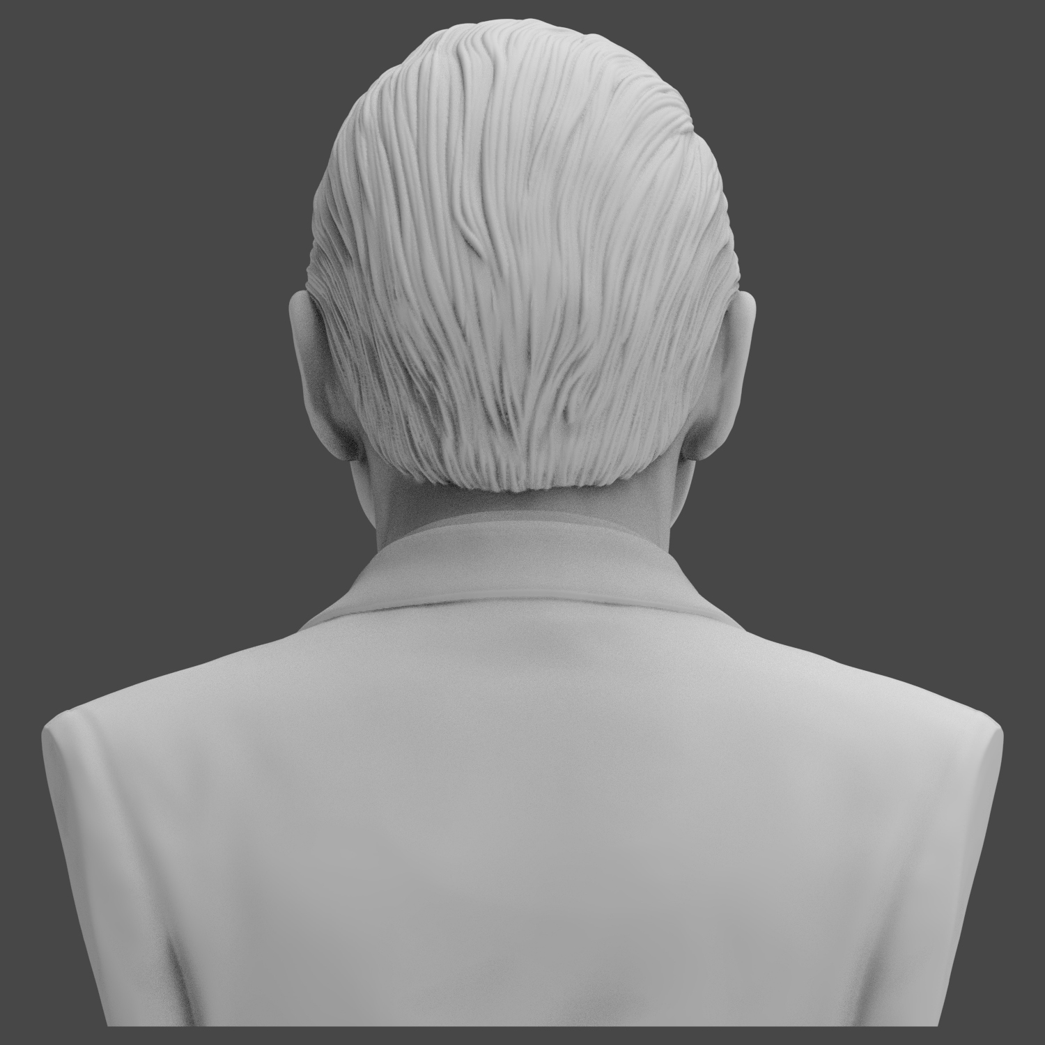 Thor Heyerdahl Explorer Bust 3D 3D Model