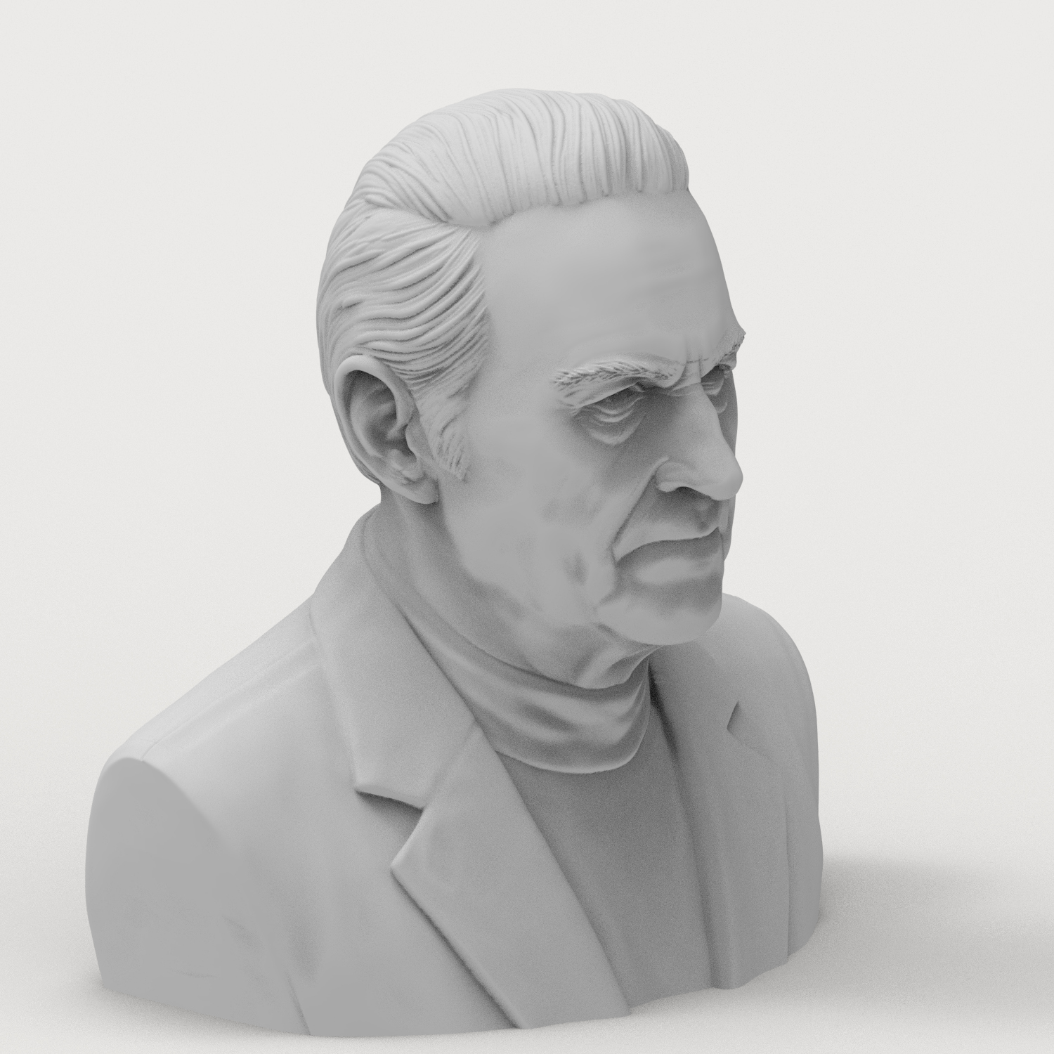 Thor Heyerdahl Explorer Bust 3D 3D Model