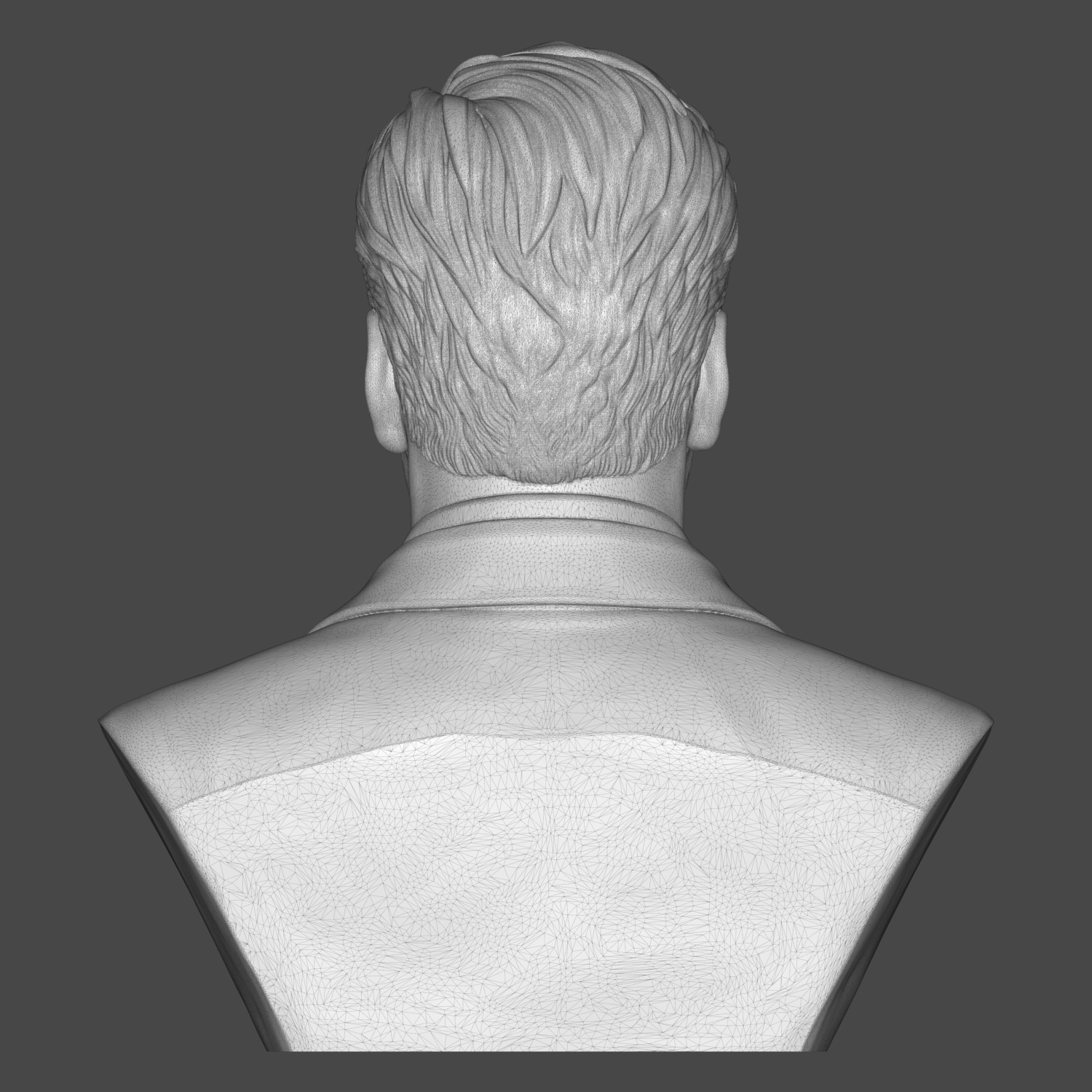 Till Lindemann 3D Printable Bust 3D Model