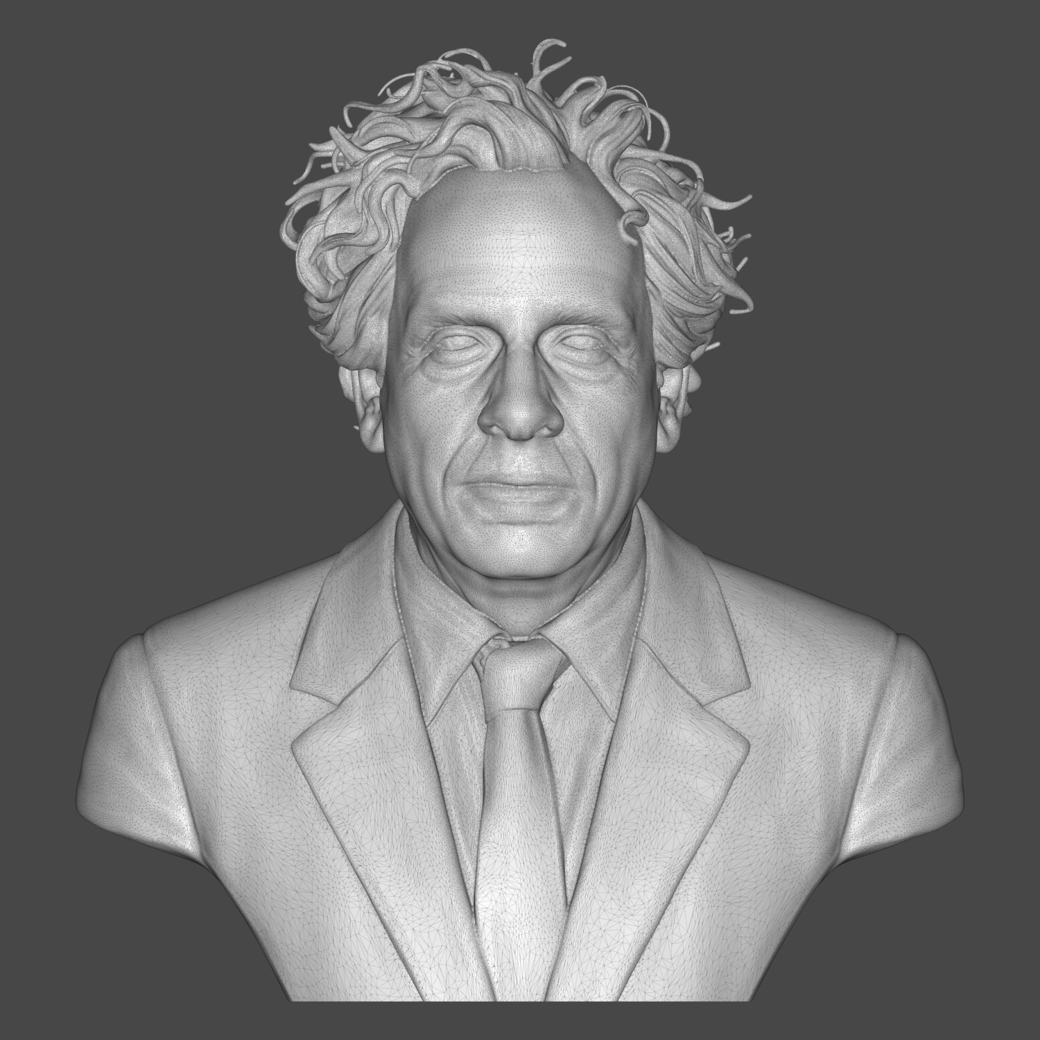 Tim Burton Bust 3D Printable Model 3D Model