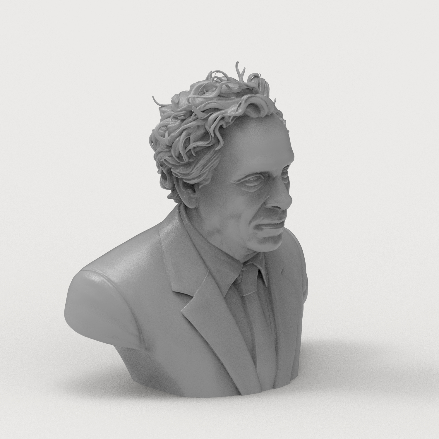 Tim Burton Bust 3D Printable Model 3D Model