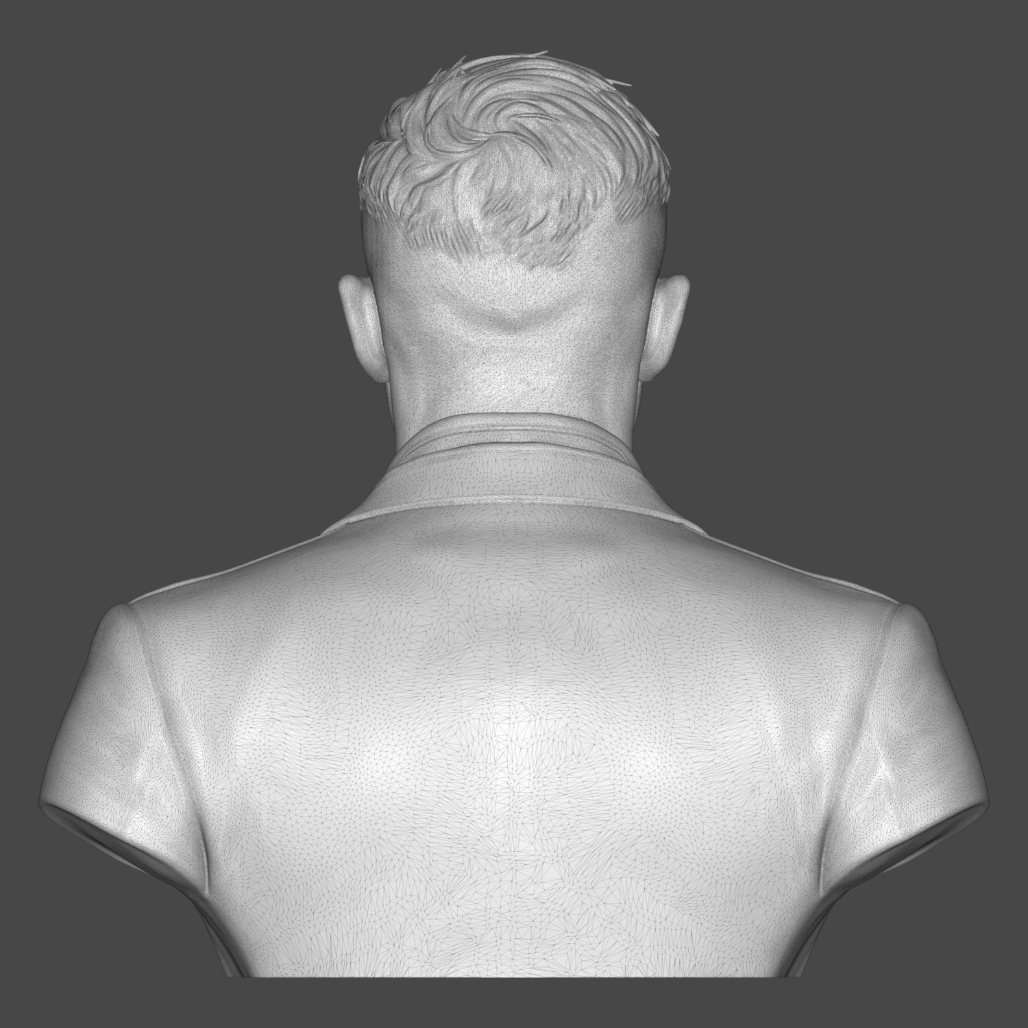 Tom Hardy 3D Printable Bust 3D Model