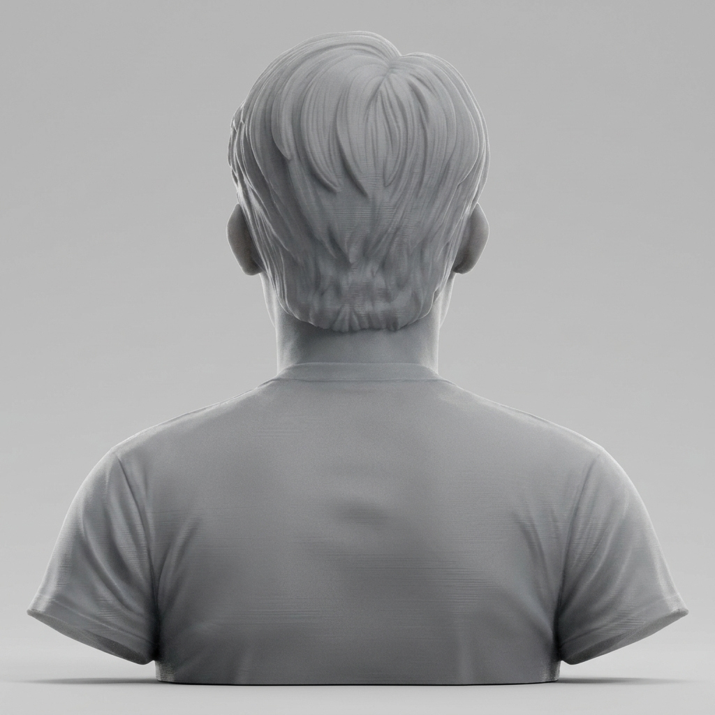 Tony Jaa Portrait Bust 3D Printable 3D Model