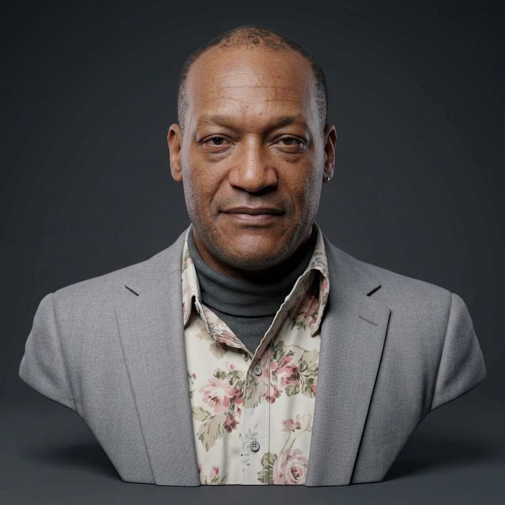 Tony Todd Candyman 3D Printable Bust 3D Model