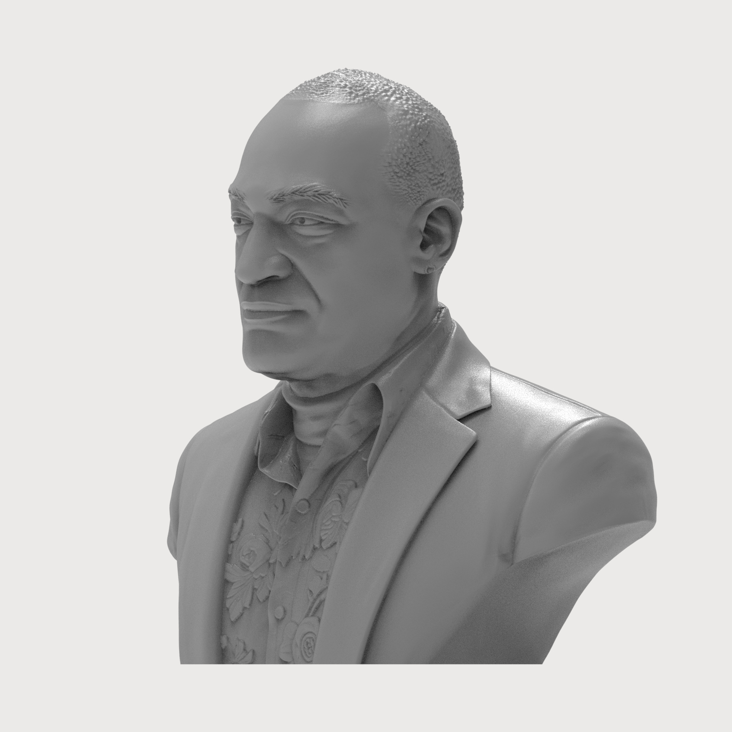 Tony Todd Candyman 3D Printable Bust 3D Model