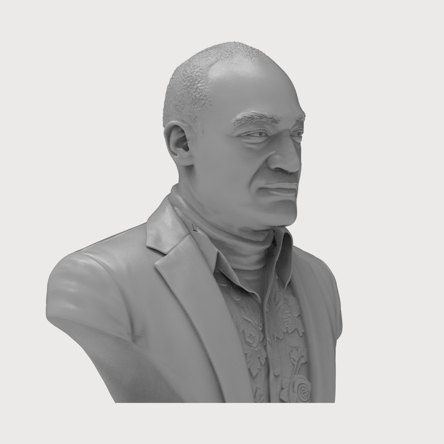 Tony Todd Candyman 3D Printable Bust 3D Model